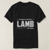 Das Bestste aller Zeiten ist ein LAMB nicht eine Z T-Shirt (Design vorne)