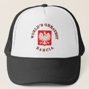 Das bestste Babcia der Welt Truckerkappe