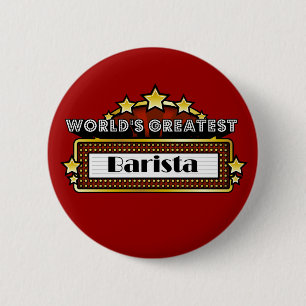 Das bestste Barista der Welt Button