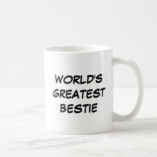 "Das bestste Bestie der Welt" Tasse (Rechts)