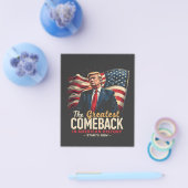 Das Bestste Comeback in der amerikanischen Geschic Flyer (Einzeln)
