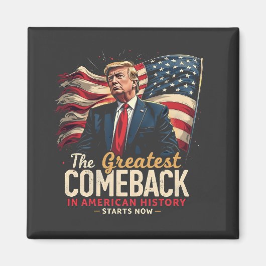 Das Bestste Comeback in der amerikanischen Geschic Magnet (Vorne)