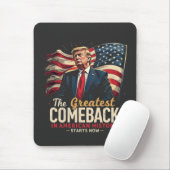 Das Bestste Comeback in der amerikanischen Geschic Mousepad (Mit Mouse)