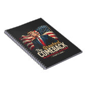 Das Bestste Comeback in der amerikanischen Geschic Notizblock (Rechte Seite)