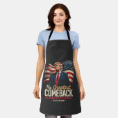 Das Bestste Comeback in der amerikanischen Geschic Schürze (Getragen)