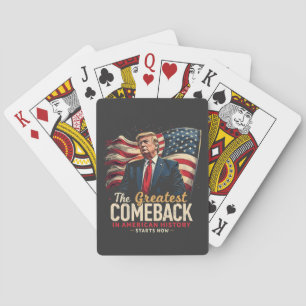 Das Bestste Comeback in der amerikanischen Geschic Spielkarten