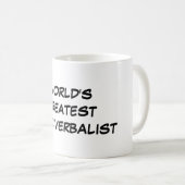 "Das bestste Cruciverbalist der Welt" Tasse (VorderseiteRechts)