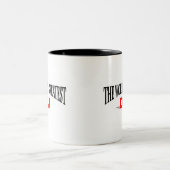 Das bestste DJ der Welt Zweifarbige Tasse (Mittel)