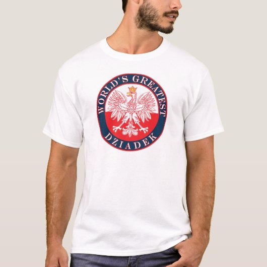 Das bestste Dziadek der Welt T-Shirt (Vorderseite)