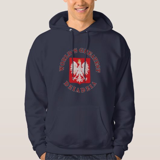 Das bestste Dziadzia der Welt Hoodie (Vorderseite)