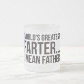 Das bestste Farter der Welt… I gemeiner Vater Mattglastasse (Mittel)