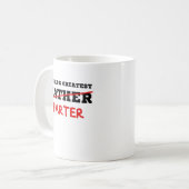 Das bestste Farter der Welt Kaffeetasse (Vorderseite Links)