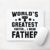 Das bestste Farter der Welt Mousepad (Mit Mouse)