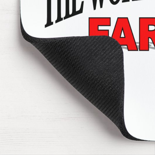 Das bestste Farter der Welt Mousepad (Ecke)