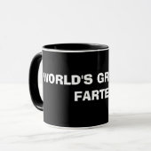 DAS BESTSTE FARTER DER WELT TASSE (Vorderseite Links)