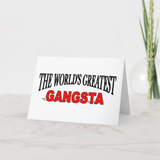 Das bestste Gangsta der Welt Karte