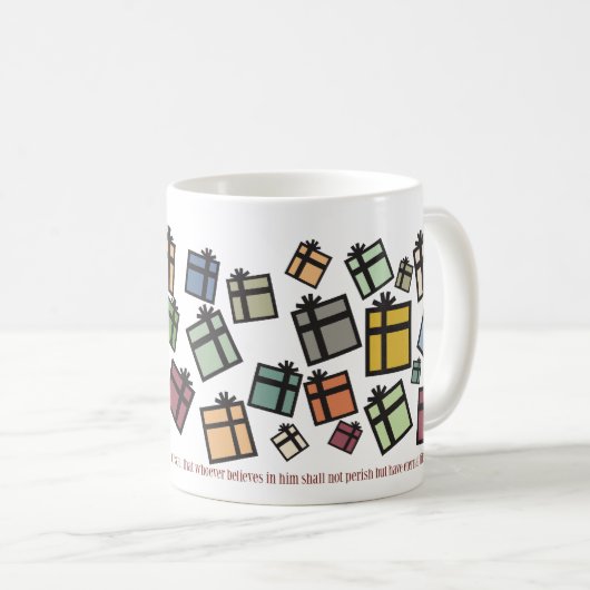 Das bestste Geschenk des Gottes Kaffeetasse (VorderseiteRechts)