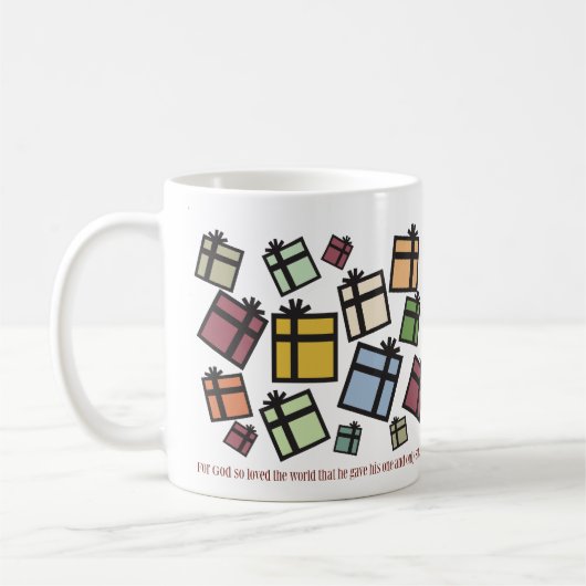 Das bestste Geschenk des Gottes Kaffeetasse (Links)