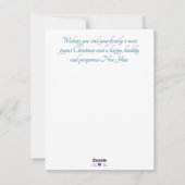 Das Bestste Geschenk von allen Feiertagskarte (Rückseite)