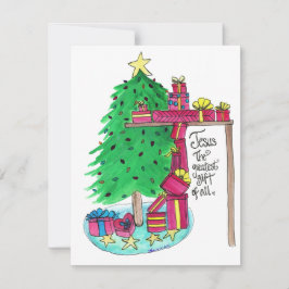 Das Bestste Geschenk von allen Feiertagskarte