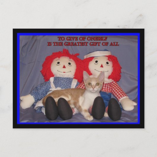 Das Bestste Geschenk von allen Postkarte (Vorderseite)