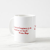 Das bestste Glück des Lebens Kaffeetasse (Vorderseite Links)