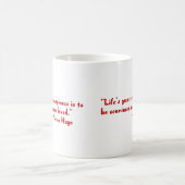 Das bestste Glück des Lebens Kaffeetasse (Mittel)