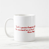 Das bestste Glück des Lebens Kaffeetasse (Links)