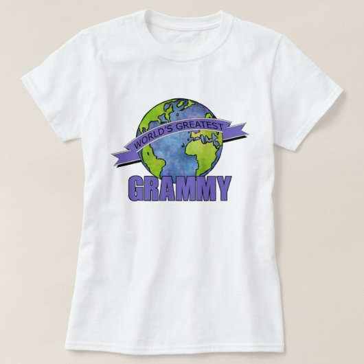 Das bestste Grammy der Welt T-Shirt (Design vorne)