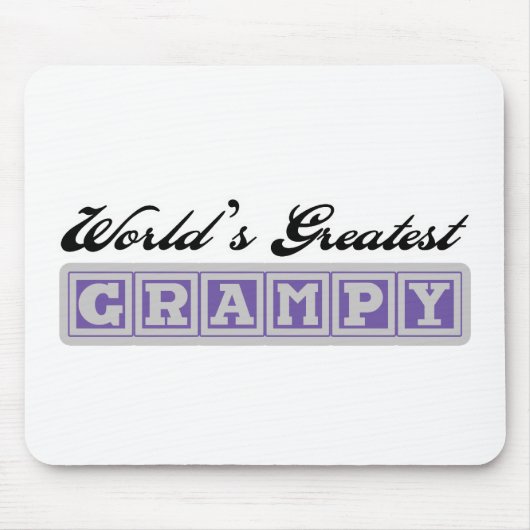Das bestste Grampy der Welt Mousepad (Vorne)
