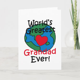 Das Bestste Grandadherz der Welt Karte