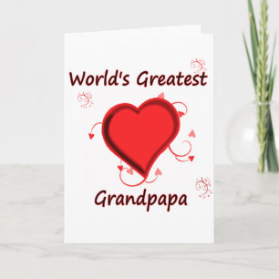 Das bestste grandpapa der Welt Karte