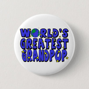 Das bestste Grandpop der Welt Button