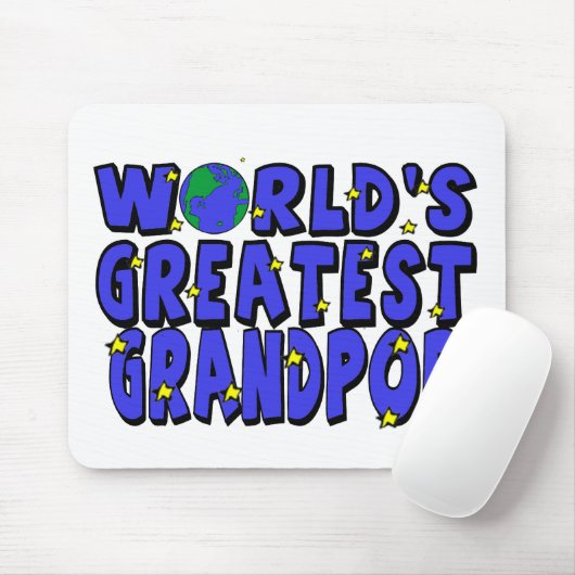 Das bestste Grandpop der Welt Mousepad (Mit Mouse)