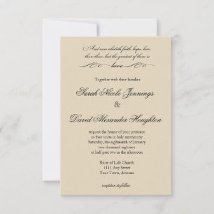 Das Bestste ist die Einladung zur Hochzeit der Lie