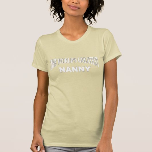 Das bestste Kindermädchen der Welt T-Shirt (Vorderseite)