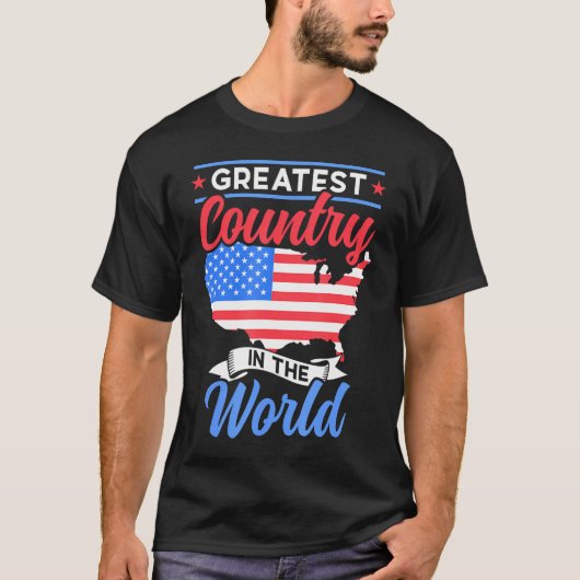 Das bestste Land der Welt T-Shirt (Vorderseite)