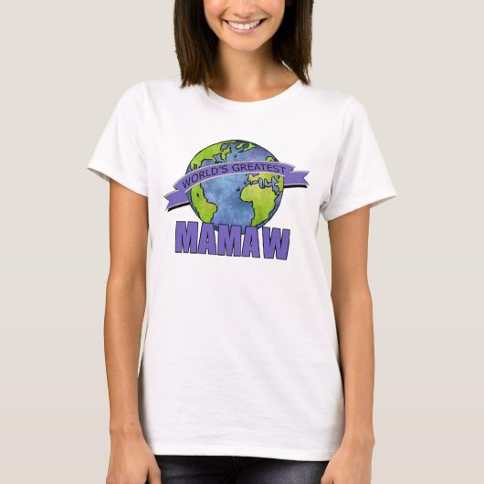 Das bestste Mamaw der Welt T-Shirt (Vorderseite)