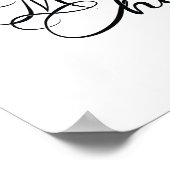 Das Bestste Meisterwerk einer Mutter sind ihre Kin Poster (Ecke)