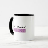 Das bestste MomMom der Welt Tasse (Vorderseite Links)