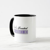 Das bestste Nonnie der Welt Tasse (Vorderseite Links)