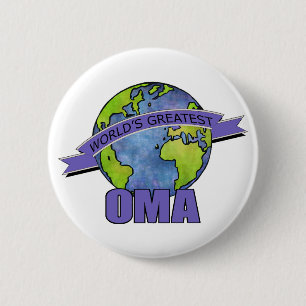 Das bestste Oma der Welt Button