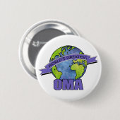 Das bestste Oma der Welt Button (Vorne & Hinten)