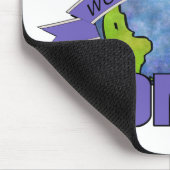 Das bestste Oma der Welt Mousepad (Ecke)