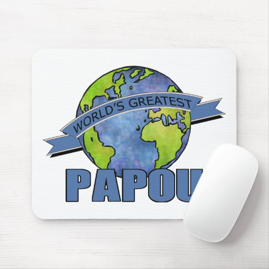 Das bestste Papou der Welt Mousepad (Mit Mouse)