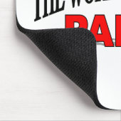 Das bestste Pappy der Welt Mousepad (Ecke)