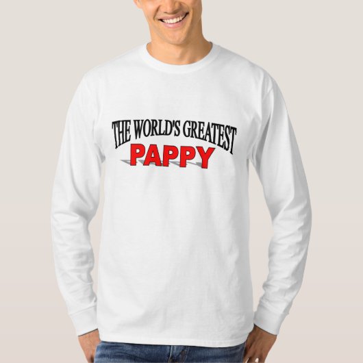 Das bestste Pappy der Welt T-Shirt (Vorderseite)