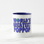 Das bestste PopPop der Welt Tasse (Zentrum)