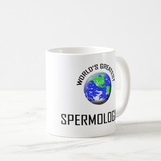 Das bestste Spermologist der Welt Kaffeetasse (VorderseiteRechts)