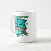 Das bestste Sr der legale Welt. Rechtsassistent Kaffeetasse (Vorderseite Links)